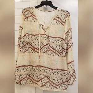 Hippy style blouse